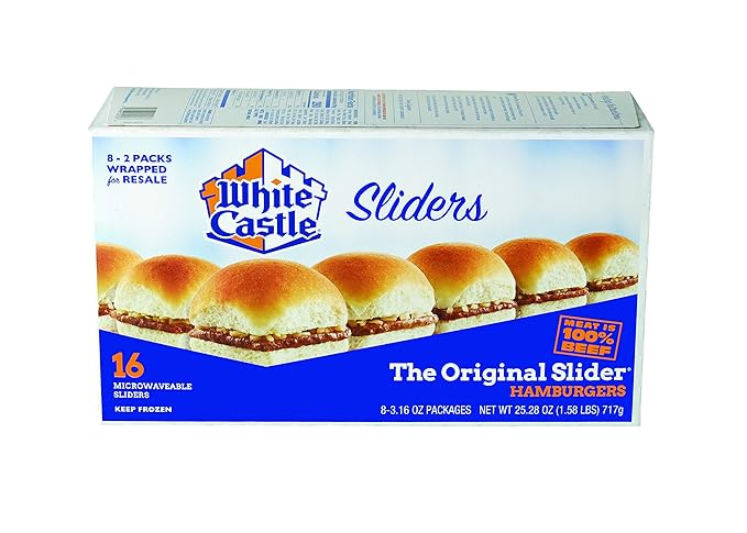 white castle barbecue sliders