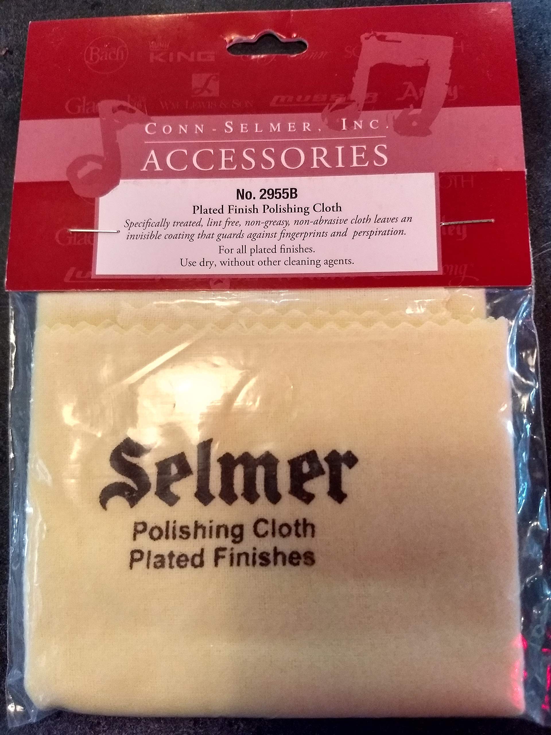Selmer 2955 Polishing Cloth for Silver Plated Finishes