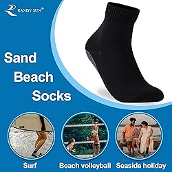 RANDY SUN Summer Outdoor Sand Unisex Socks, Beach