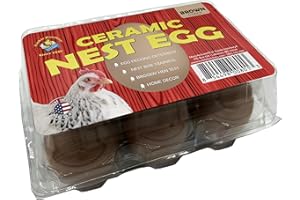 CACKLE HATCHERY Ceramic Nest Eggs - Brown