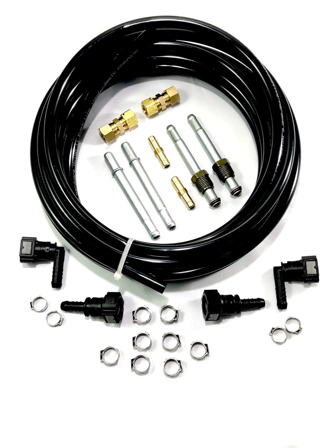 Nylon or Steel Fuel Line Replacement Kit. Fittings/Tubing / Compression Fittings. 25' 10 mm Fuel line tubing
