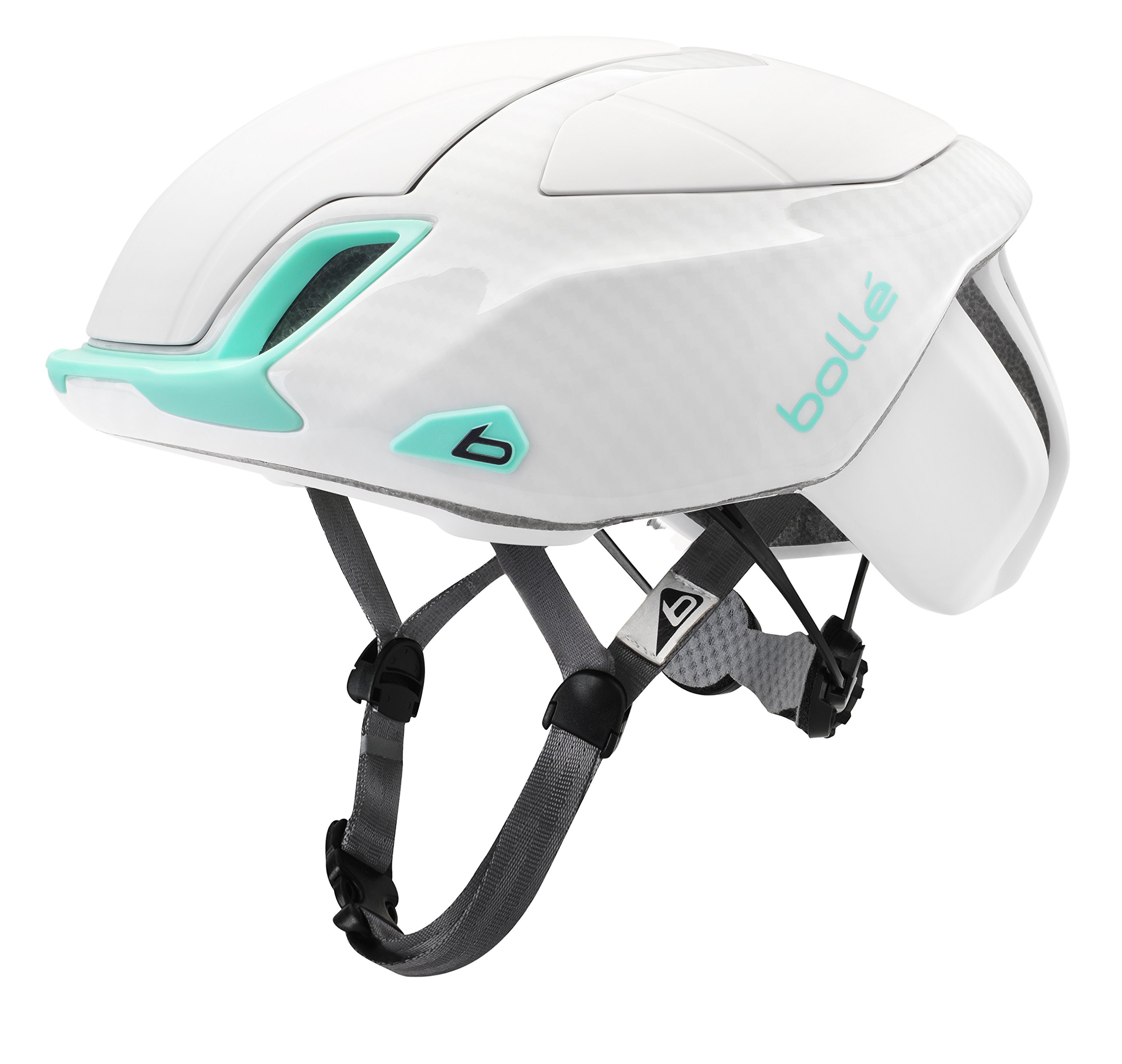 Bollé The One Premium Unisex Adult Cycling Helmet, Mint White, 51-54 cm