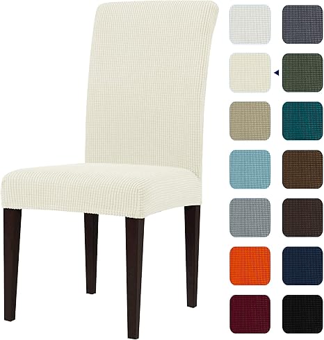 subrtex Funda Sillas Comedor Elasticas Fundas para Sillas Respaldo Alto