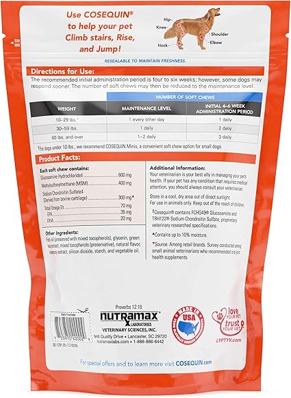 cosequin soft chews for dogs