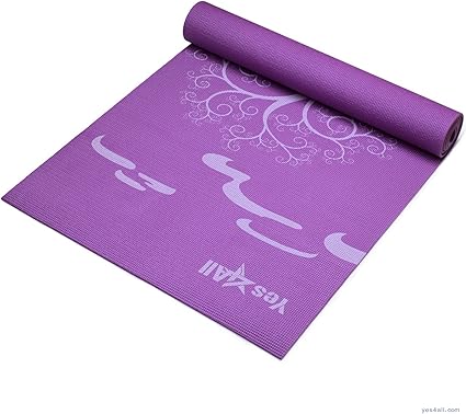 yoga mat printed design