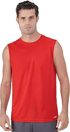 russell training fit sleeveless shirt