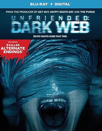 Amazon Com Unfriended Dark Web Blu Ray Colin Woodell Betty Gabriel Rebecca Rittenhouse Andrew Lees Connor Del Rio Stephanie Nogueras Savira Windyani Stephen Susco Timur Bekmambetov Jason Blum Stephen Susco Movies Tv