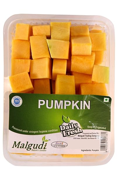 Fresh Pumpkin Cubes, 250g