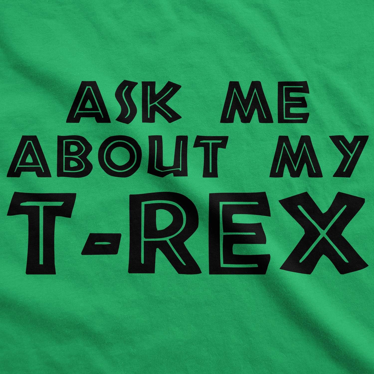 Youth Ask Me About My Trex T Shirt Funny Cool Dinosaur Flip Graphic Print Kids: Clothing