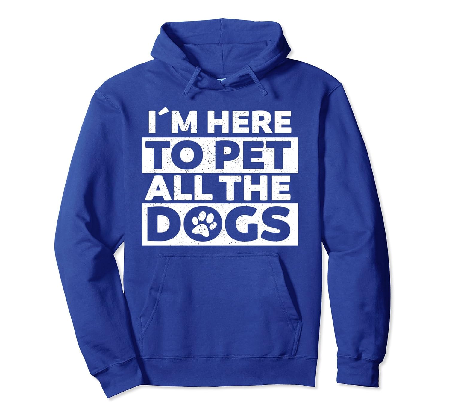 Funny Dog Lovers Hoodie I'm Here To Pet All The Dogs Hoodie-Rose