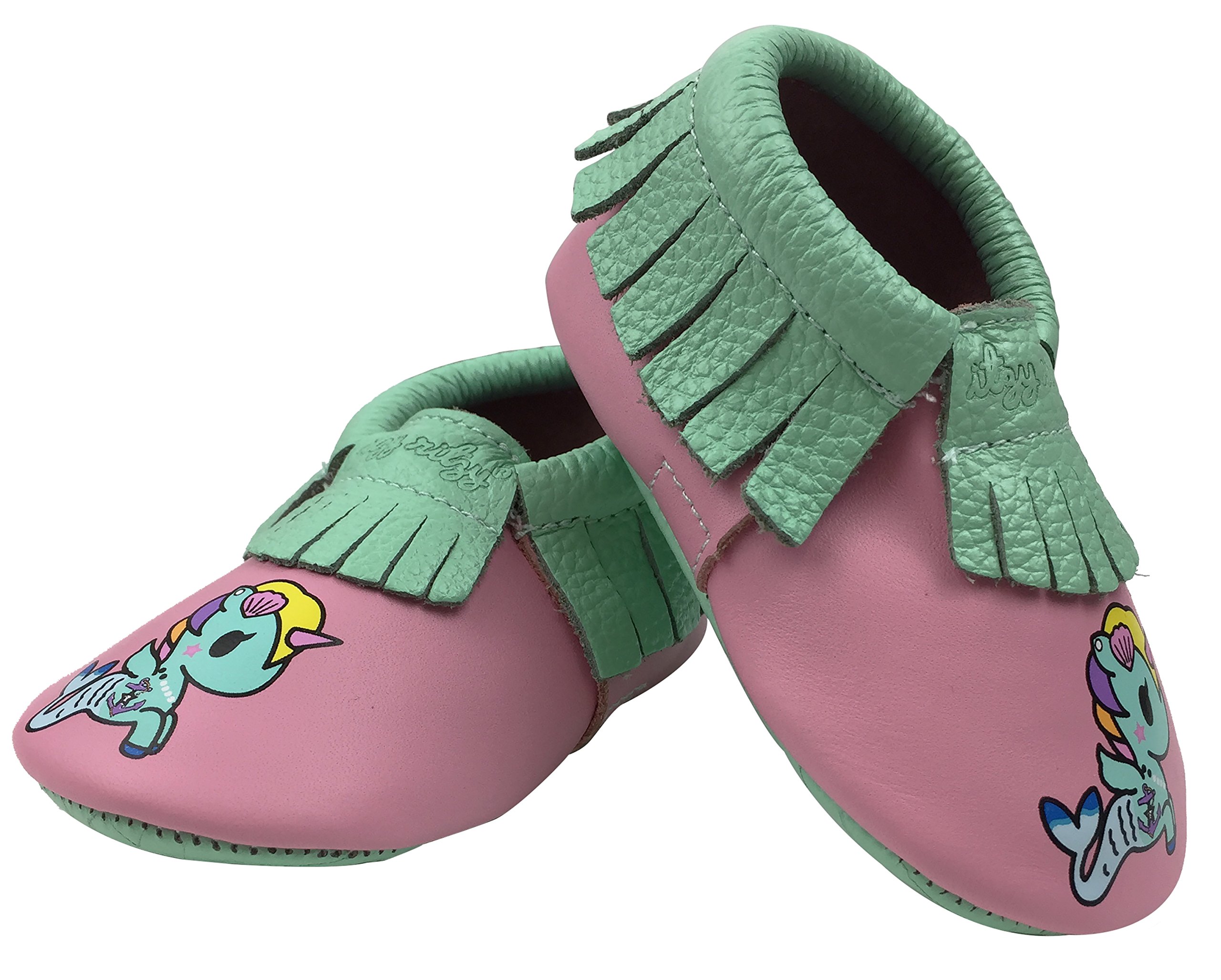 Itzy Ritzy Unisex-Child Sirena Moccasin