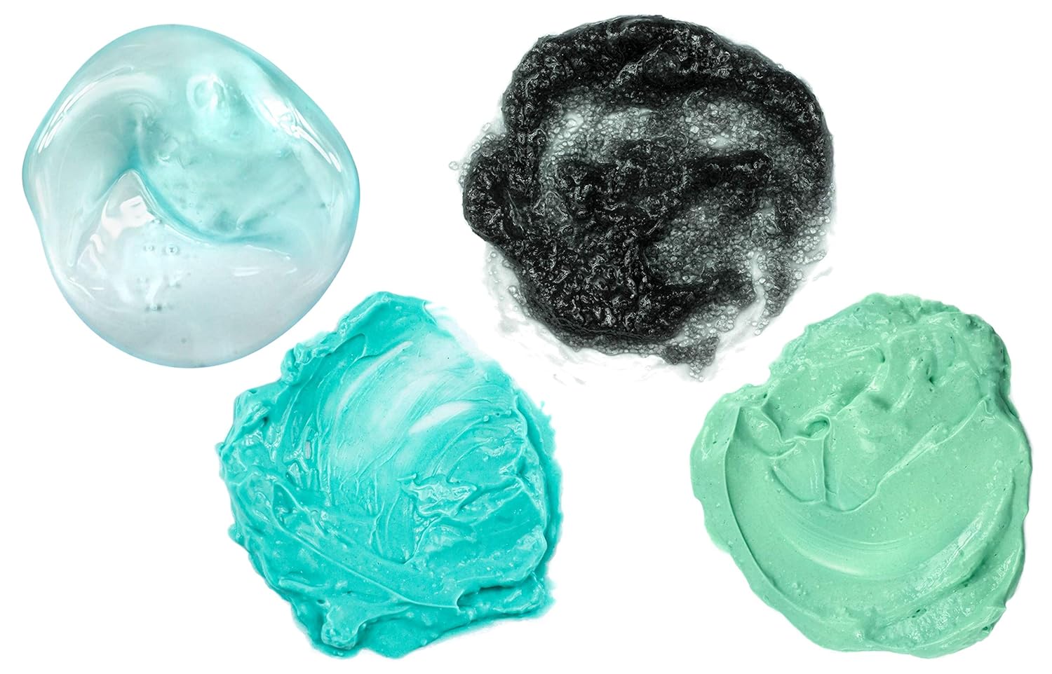 Freeman Facial Mask Variety Pack: Oil Absorbing Clay, Renewing and Moisturizing Peel Off, Polishing Charcoal Beauty Face Masks, 6 fl oz, 4 Pack : Beauty