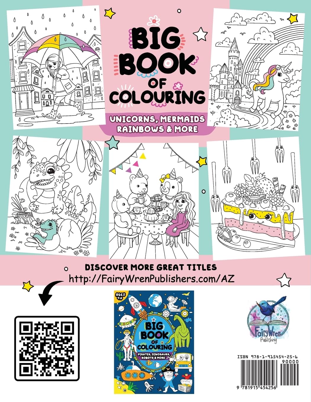 Big Book of Colouring for Girls: Children Ages 4+ (Big Books of Colouring (Ages 4+))