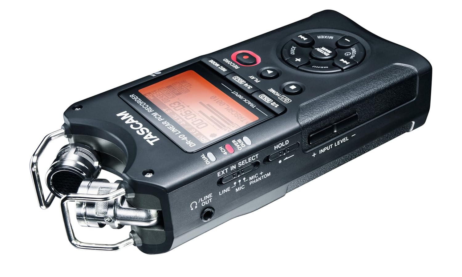TASCAM DR40 4Track Portable Digital Recorder eBay