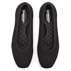 Frank Mully Womens Square Toe Flat Shoes
