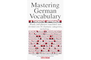 Mastering German Vocabulary: A Thematic Approach