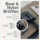 Olivia Garden Fingerbrush Combo Large – Detangler Brush with Boar & Nylon view 6