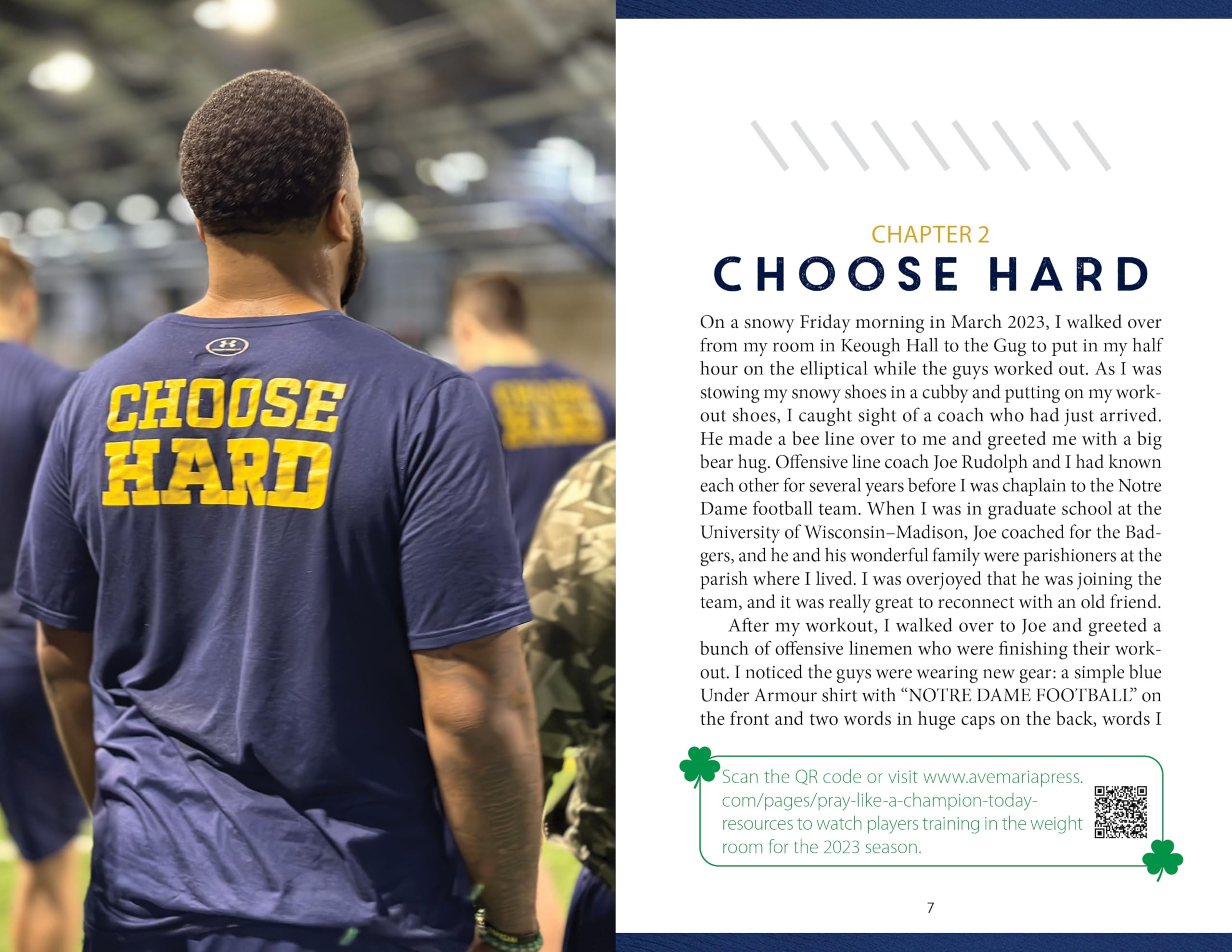 Pray Like a Champion Today: Sacred Stories from the Sidelines of Notre Dame Football