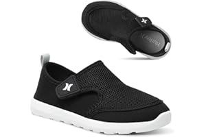 Hurley Kids Toddler Water Shoes Spence- Quick-Dry Water Shoes for Boys and Girls, Lightweight, Easy Slip-On with Adjustable Upper - for Beach, Water Play and Pool Fun