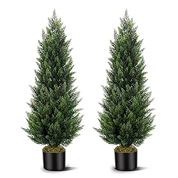 Artificial Topiary Cedar Trees 4FT Tall 2