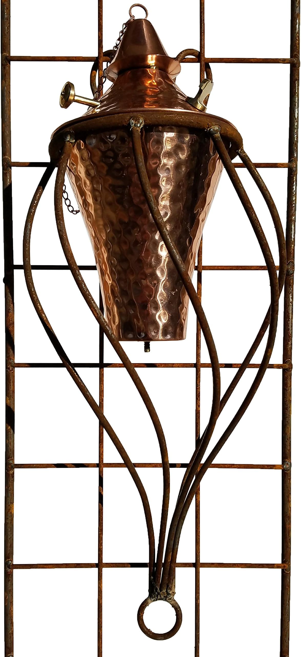 Passage TSC6-1218-HC-TT Torch Stand, Hammered Copper