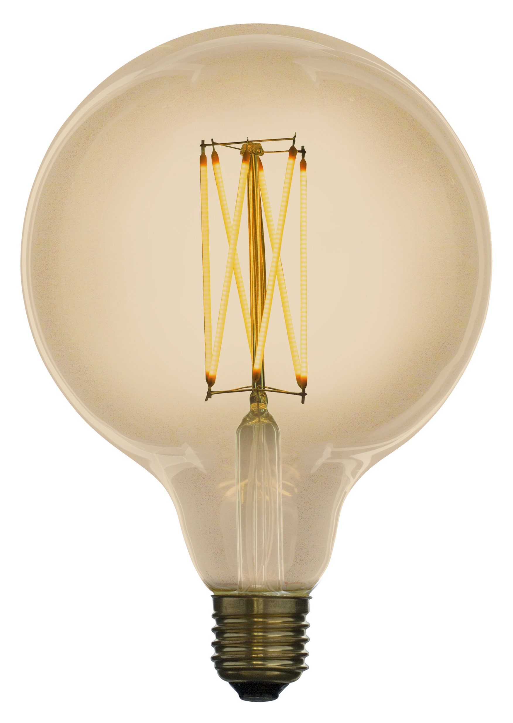 Zen lzg3041 a Decorative LED Filament Bulb LED 4 W E27 Amber Glass