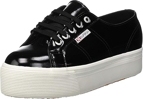 superga con zeppa nere