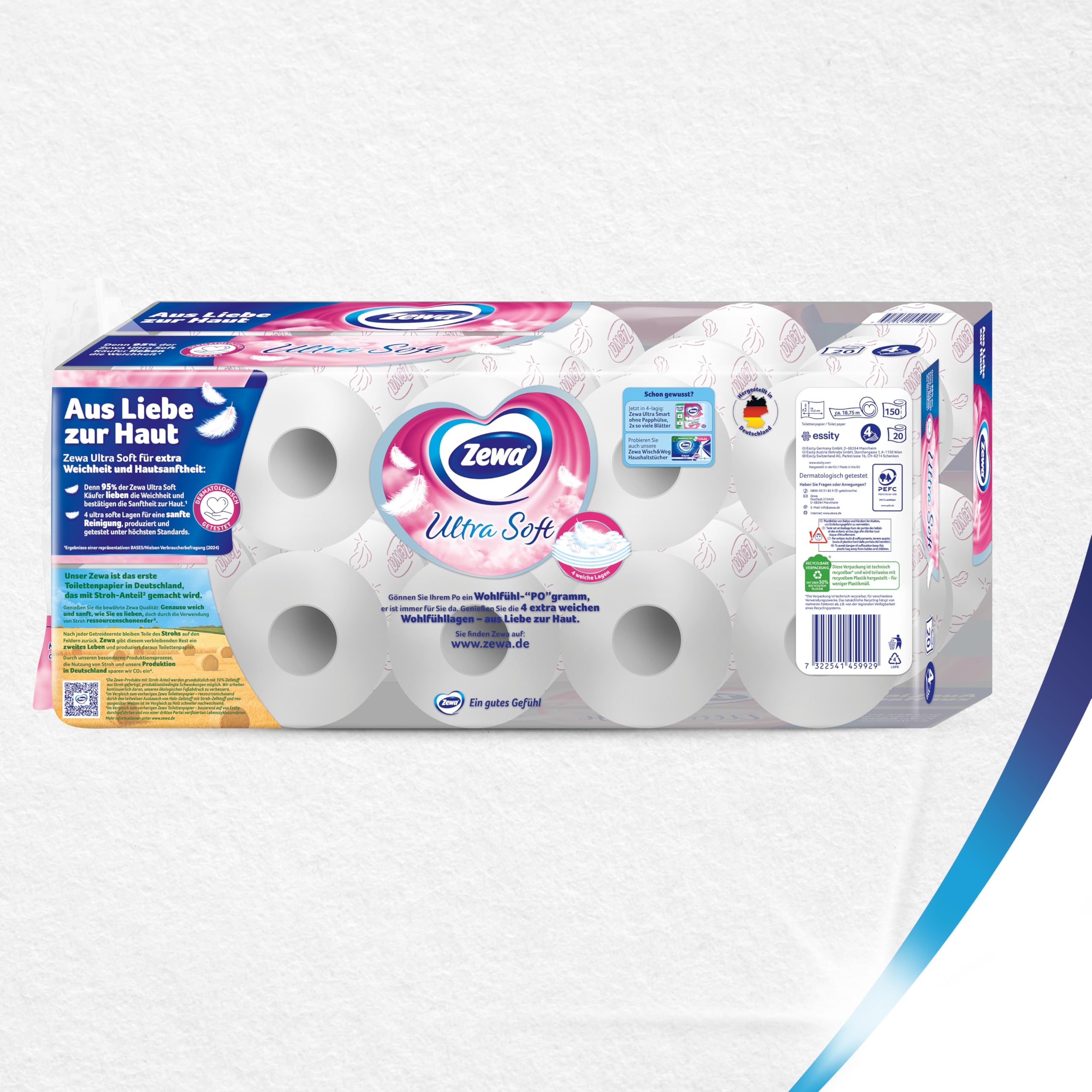 ZEWA Ultra Soft Toilettenpapier 4