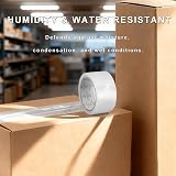REQUISITE NEEDS Heavy Duty Packaging Tape 6 Roll 48mm x 66m Clear view 6