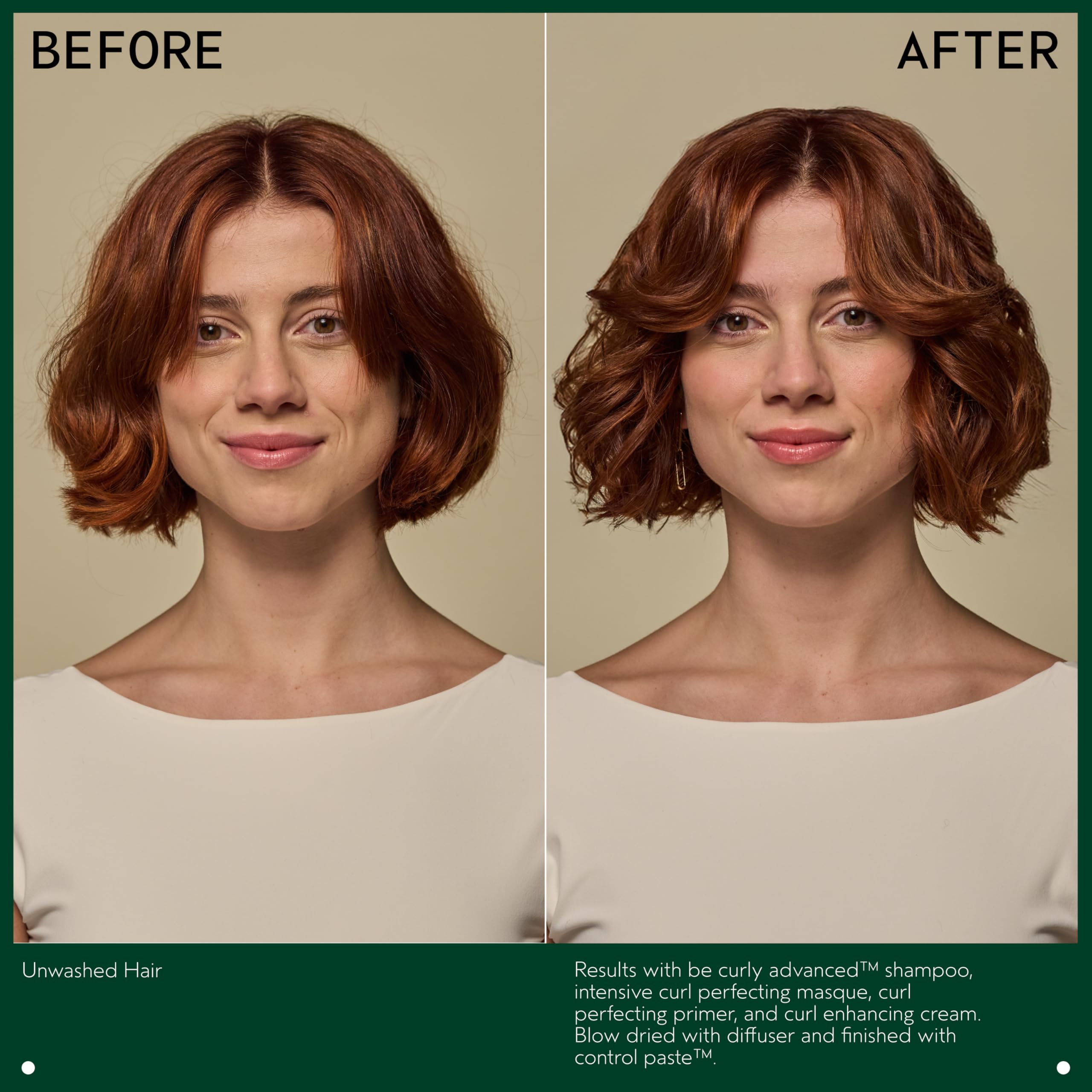 Aveda Be Curly Advanced Curl Enhancer Cream | Defines Curly and Wavy Hair | Reduces Frizz, Adds Shine | Silicone Free | 98% Naturally Derived*
