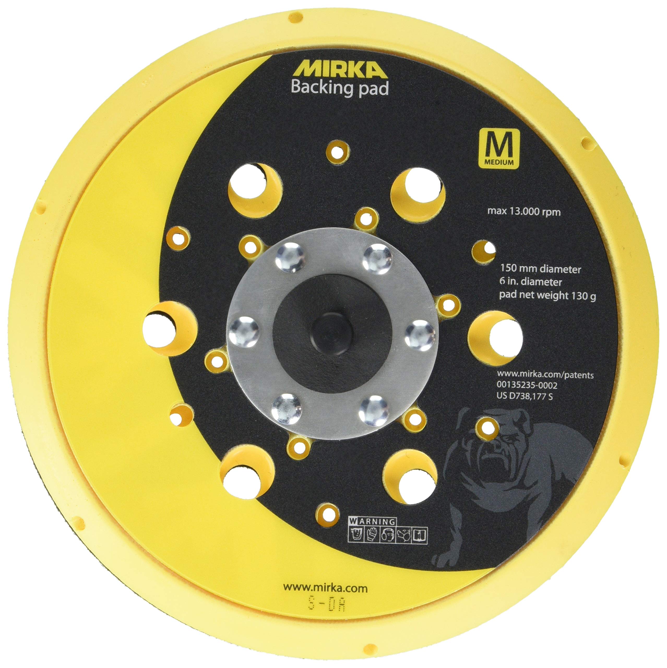 MIRKA 8292605011 Sanding Disc Abranet 5 / 16–Inch-Grip Medium 48L, 150 MM