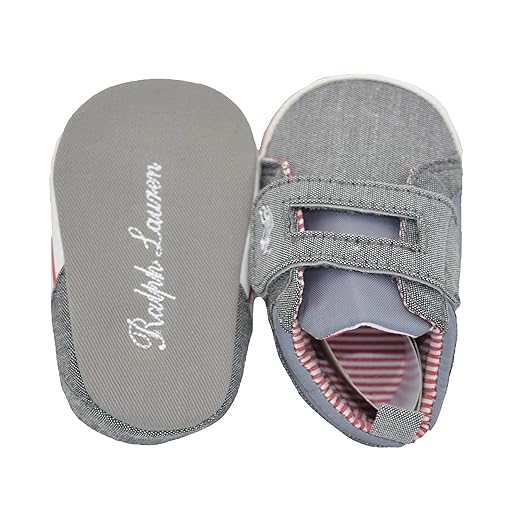 Baby Bucket Pre-Walker Sandal Shoes Light Weight Soft Sole Booties Sandal (Grey 5-10 Months)