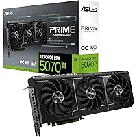 ASUS The SFF-Ready Prime GeForce RTX™ 5070 Ti OC Edition 16GB GDDR7 Graphics Card (PCIe® 5.0, 16GB GDDR7, HDMI®/DP 2.1, 2.5-S