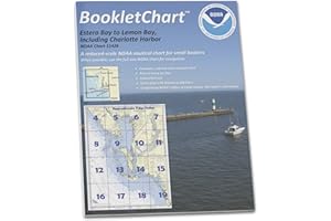 Paradise Cay Publications NOAA BookletChart 11426: Estero Bay to Lemon Bay: Including Charlotte Harbor, Handy 8.5" x 11" Size. Paper Chart Book Designed for use Aboard Small Craft