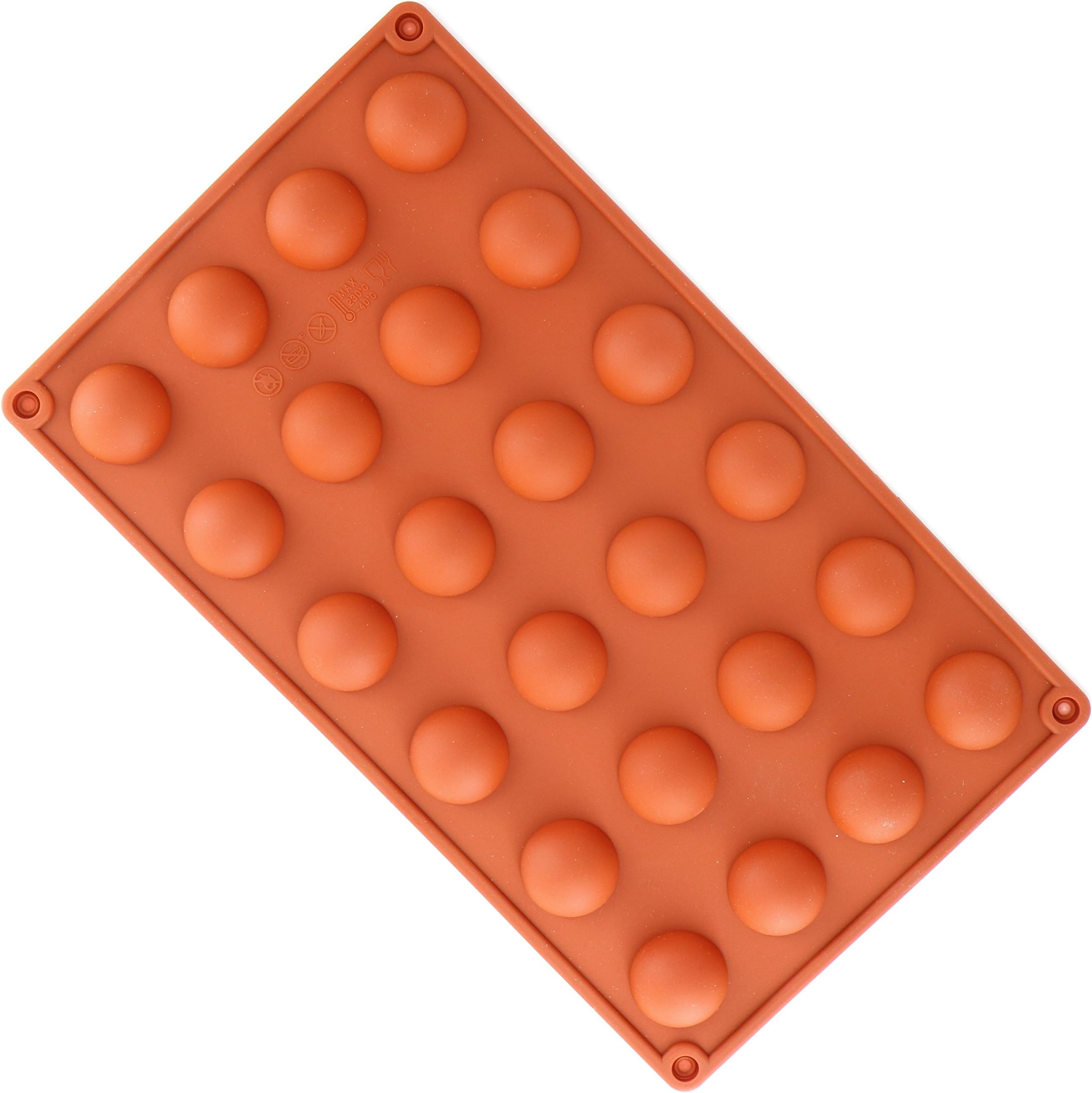 YooHome Silicone Chocolate Moulds Non stick Silicone Ball Moulds, Sugarpasta Mould, Fondant Cake Moulds, Candy Moulds, Cute cocolate moulds