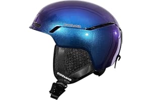 Odoland Ski Helmet,Shinning Snowboard Helmet, Adjustable Size Ventilation System, PC Shell Protective EPS Foam Fashion Style Snow Helmet for Men Women Youth, Goggles Compatible