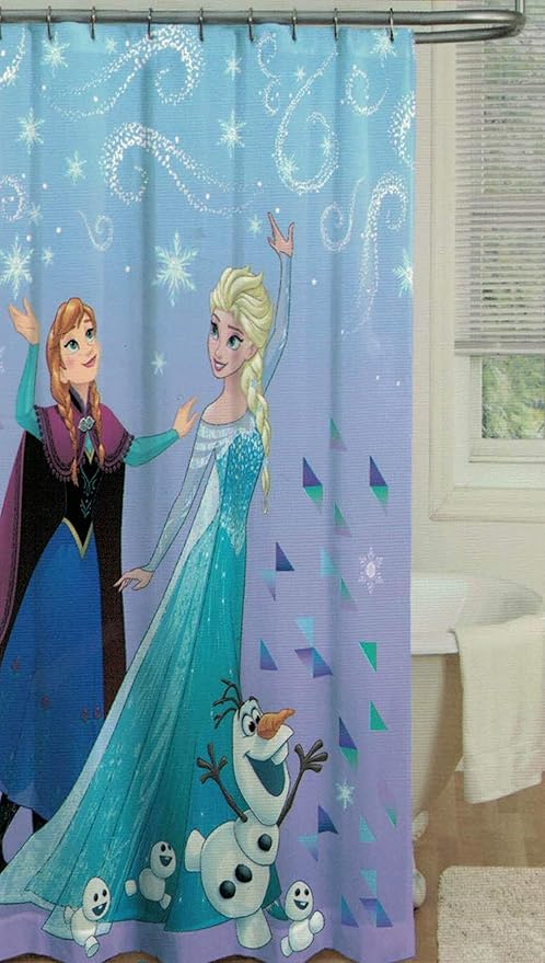Amazon Com Kids Warehouse Disney Frozen Shower Curtain Fabric