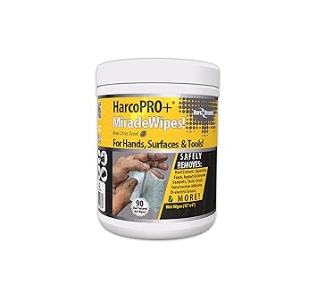 Harco Brands 3331 HarcoPRO+ Miracle Wipes, 90 Count