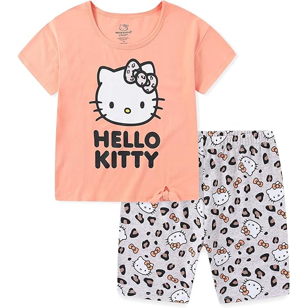 Amazon.com: Hello Kitty Girls Shirts - Short Sleeve Cute