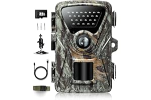 MAXDONE Trail Camera Hunting Camera Game - 1520P 28MP Trail Camera with Night Vision Motion Activated Waterproof IP66 Trail Cam 0.2s Trigger Time with 850nm Game Cameras and 2” LCD Wildlife Camera