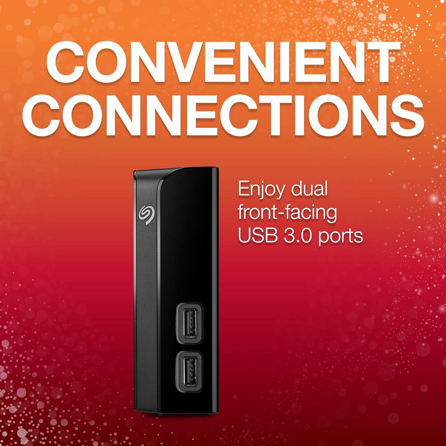 Seagate Backup Plus Hub 4TB External Hard Drive Desktop HDD – USB 3.0, for Computer Desktop Workstation PC Laptop Mac, 2 USB Ports, 2 Months Adobe CC Photography (STEL4000100), Model:STEL4000100: Computers & Accessories