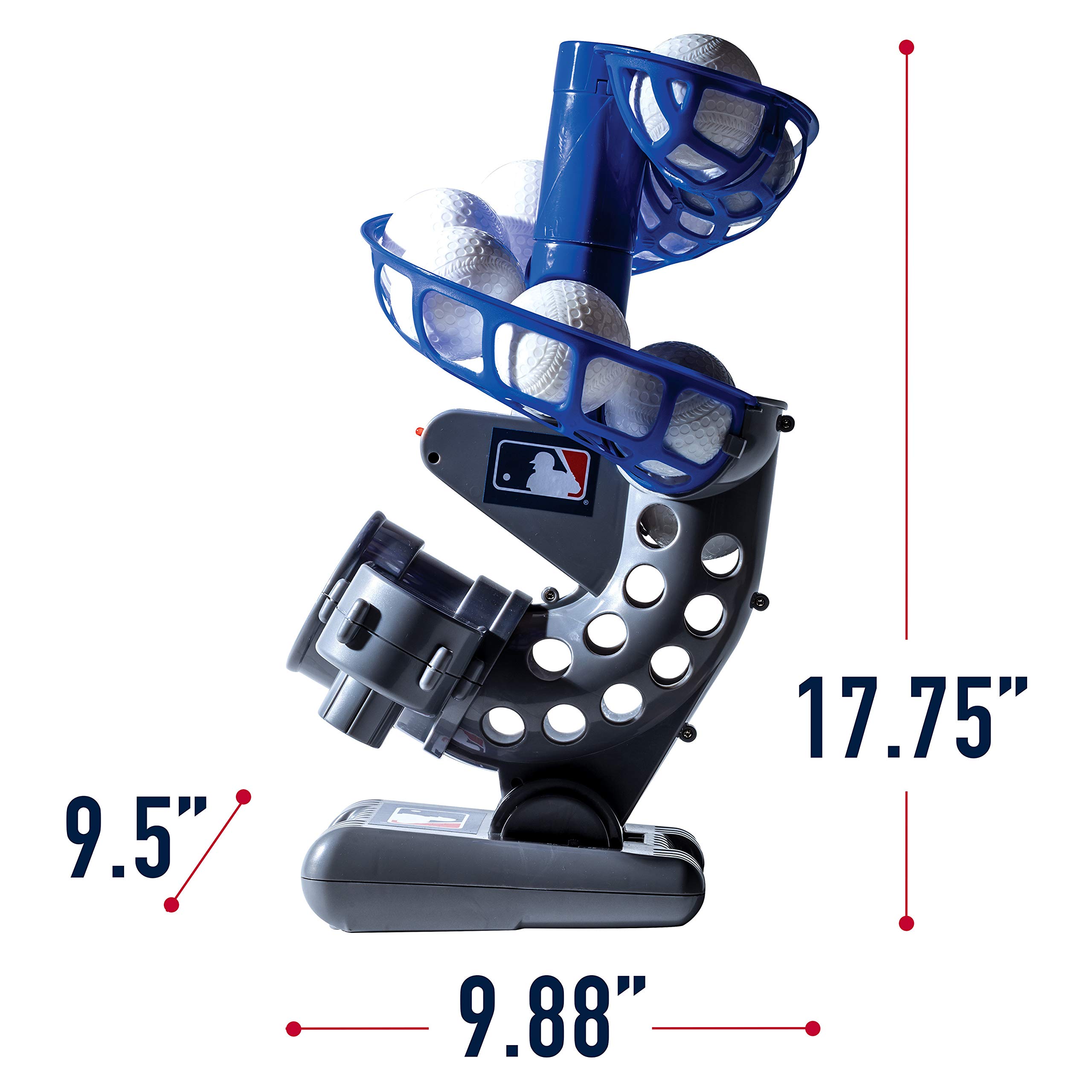 Franklin Sports MLB Electronic Baseball Pitching Machine Height