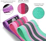 CFX Resistance Bands 3 Sets Non-Slip Fabric Booty Bands 3 Levels view 2
