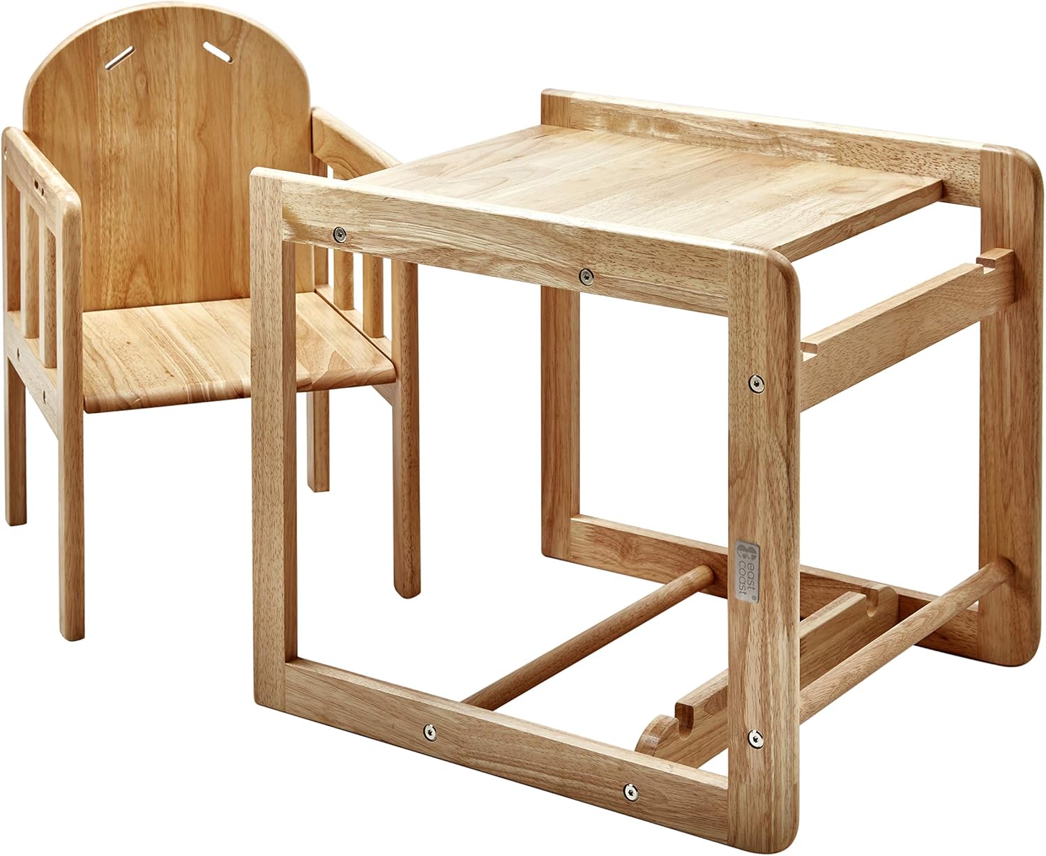east coast combination wooden highchair