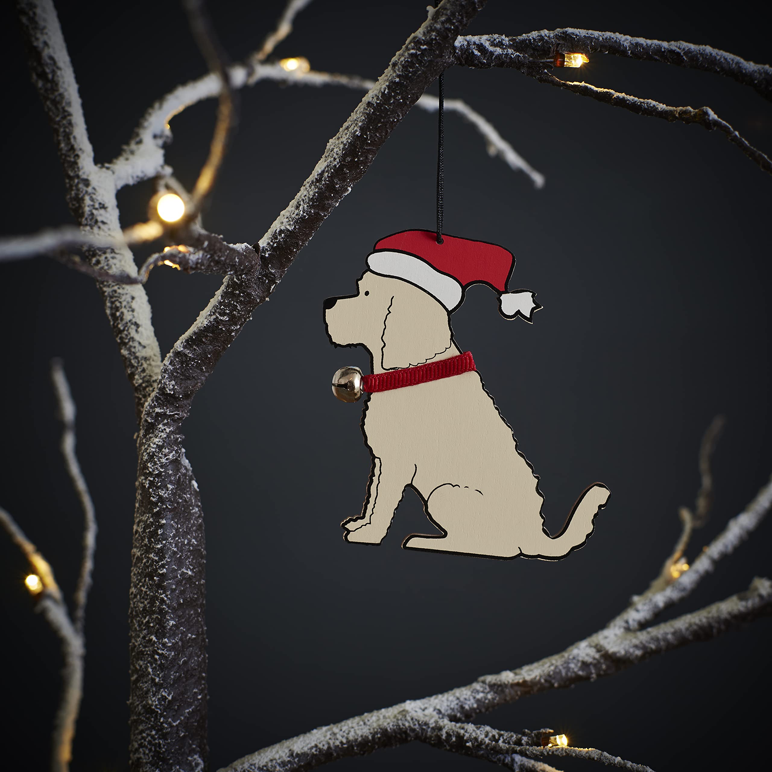 Sweet William Cockapoo/Labradoodle Apricot Christmas Tree Decoration