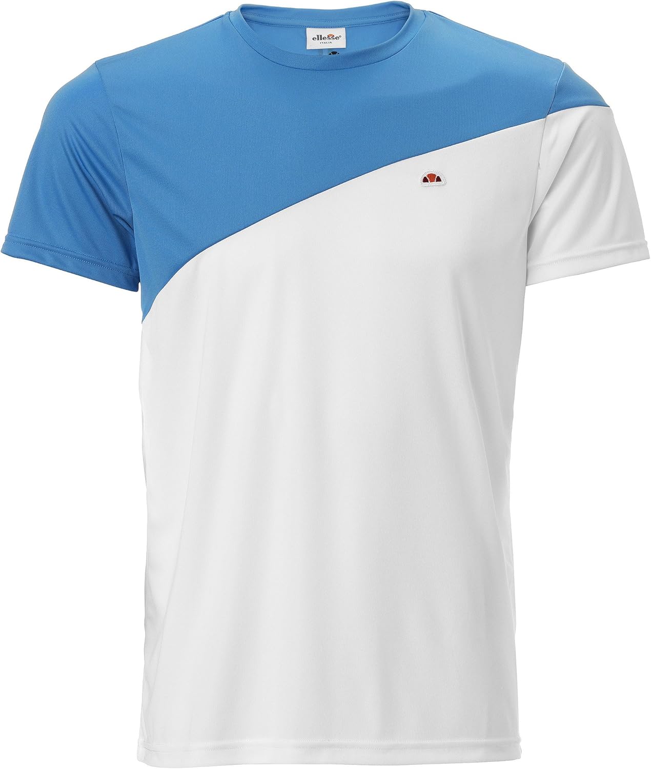 ellesse Herren Tennis Shirt eapm112 M Weiß/Blau Amazon.de Schuhe