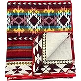 Alpaca Wool Blanket Queen 94x78 in | Ultra Soft, Non-Itchy & Breathable | Premium Alpaca Blanket | Warm, Hypoallergenic Natural Fiber | Handmade Luxury Throw for Bed or Sofa (Fire Red)