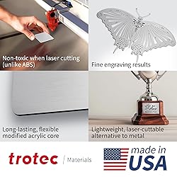 Trotec TroLase Metallic Plus | 12"x24"x1/32", 4 Pcs