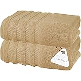 Casa Haus Air Twist Premium Cotton Towel Set 600 GSM Eco-Friendly, Super Soft, Plush - Oeko-Tex Certified -35 x 70 Inches Ext