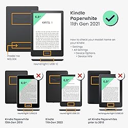 kwmobile Case Compatible with Amazon Kindle